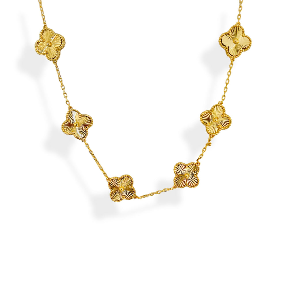 Clover gold Necklace