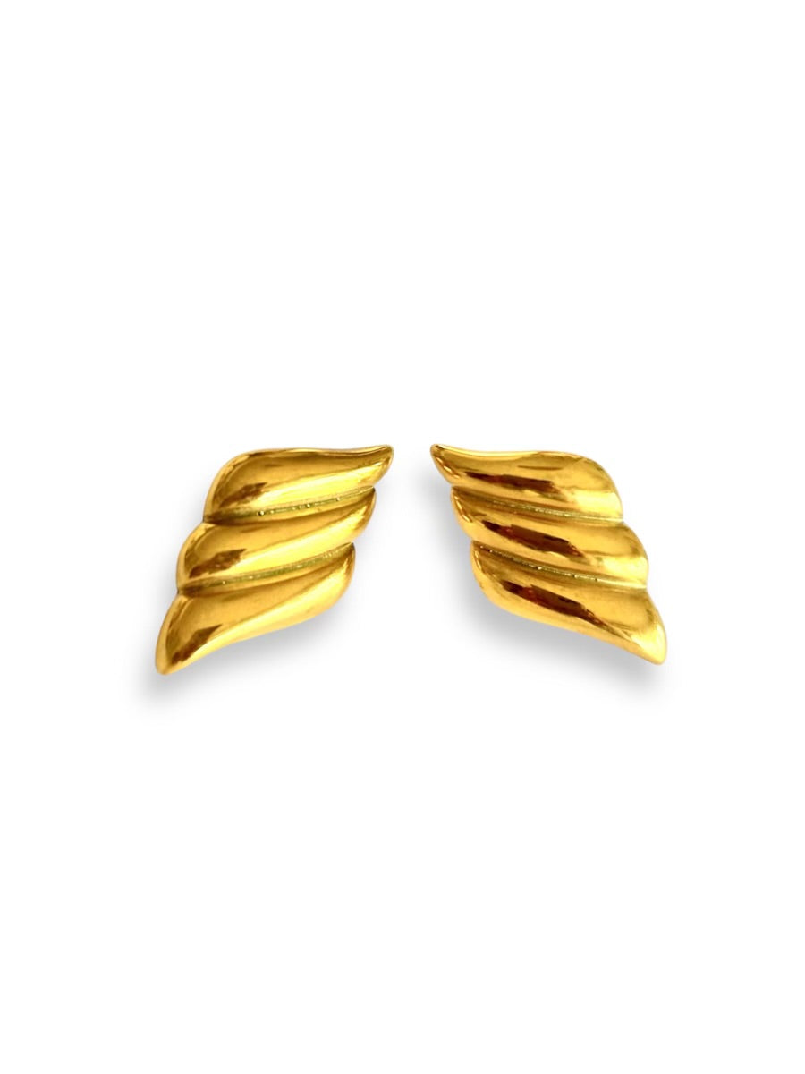 Gold Elise earrings