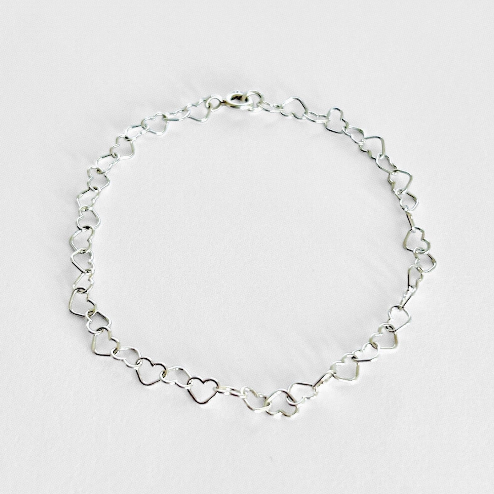 Heart Bracelet Silver