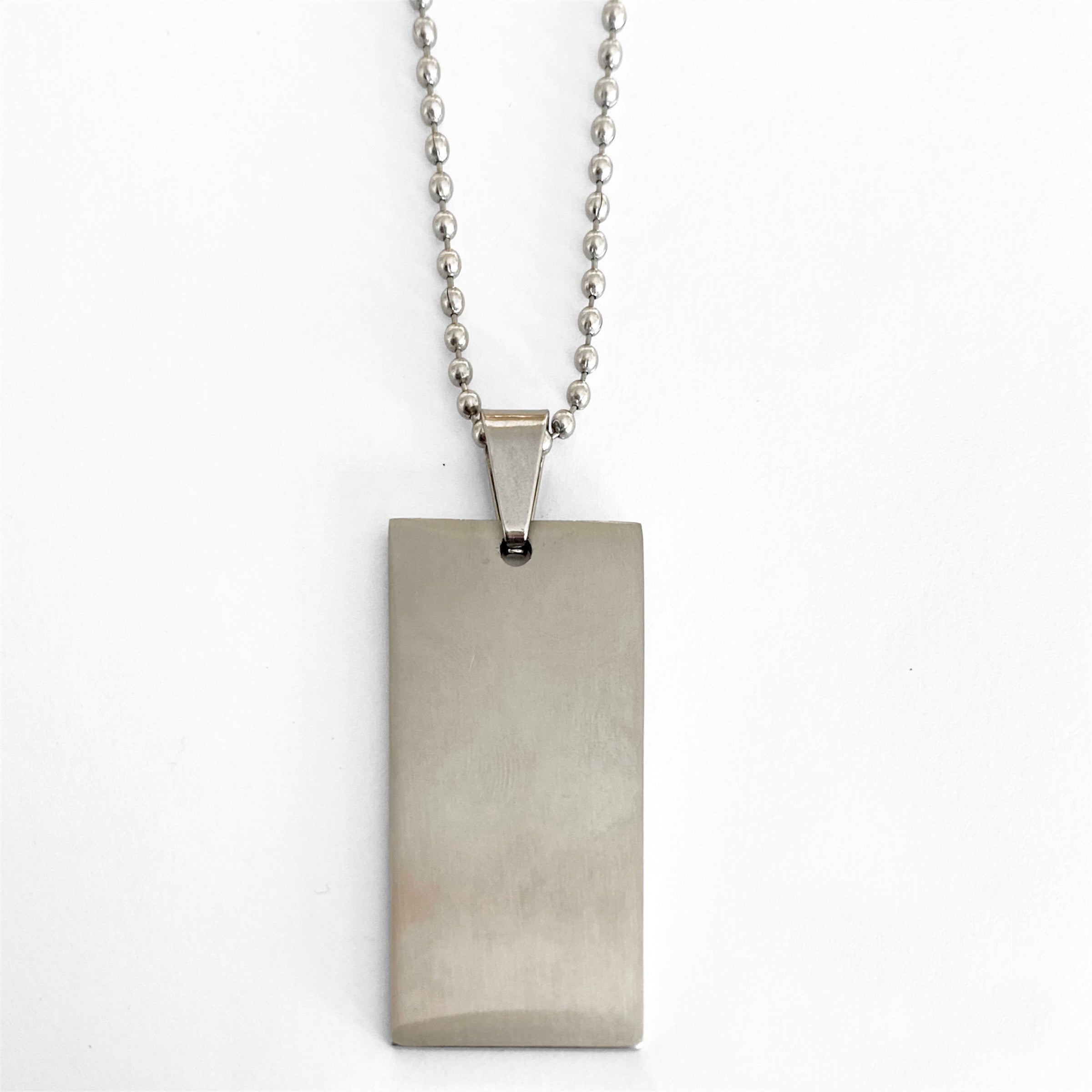 Cadena rectangular grande