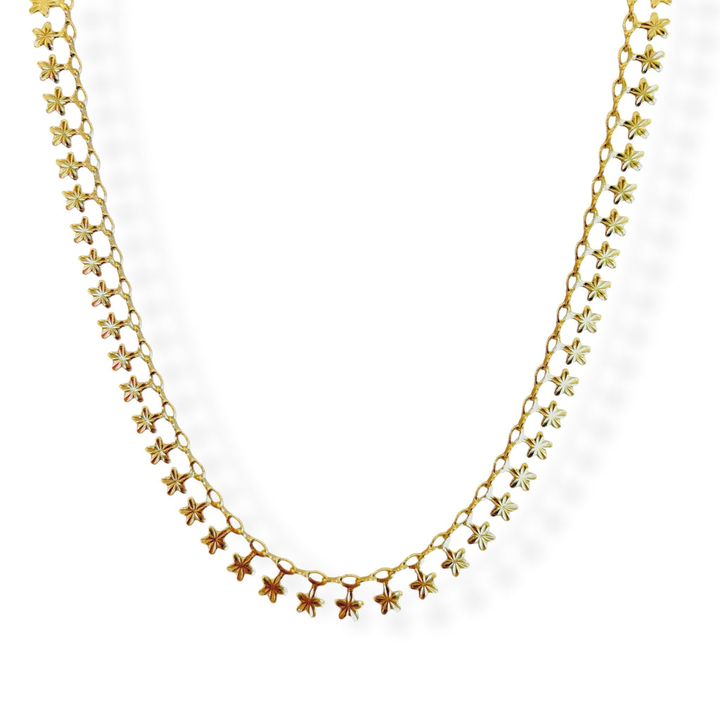 Choker mini flores