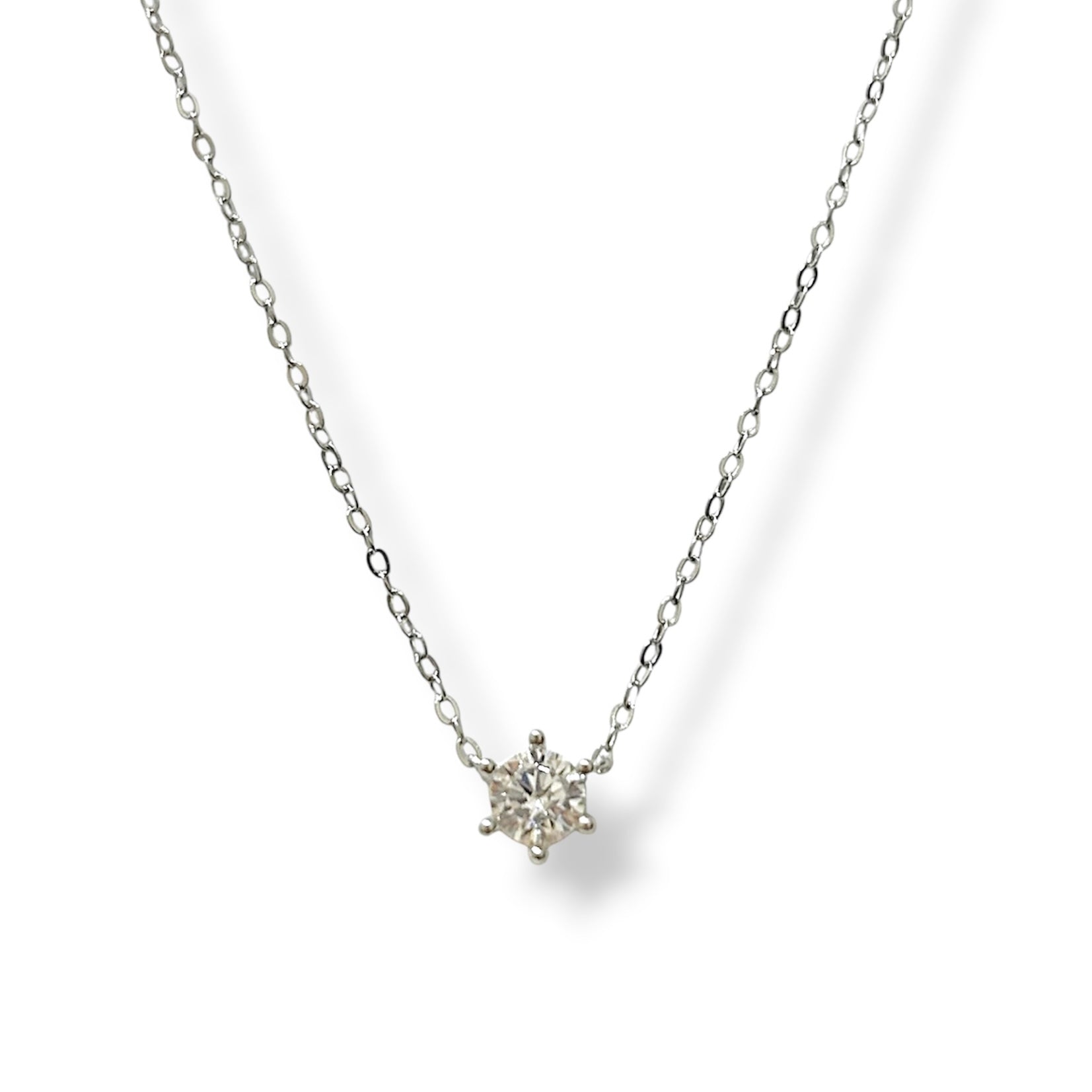 Cadena dije zirconia plata