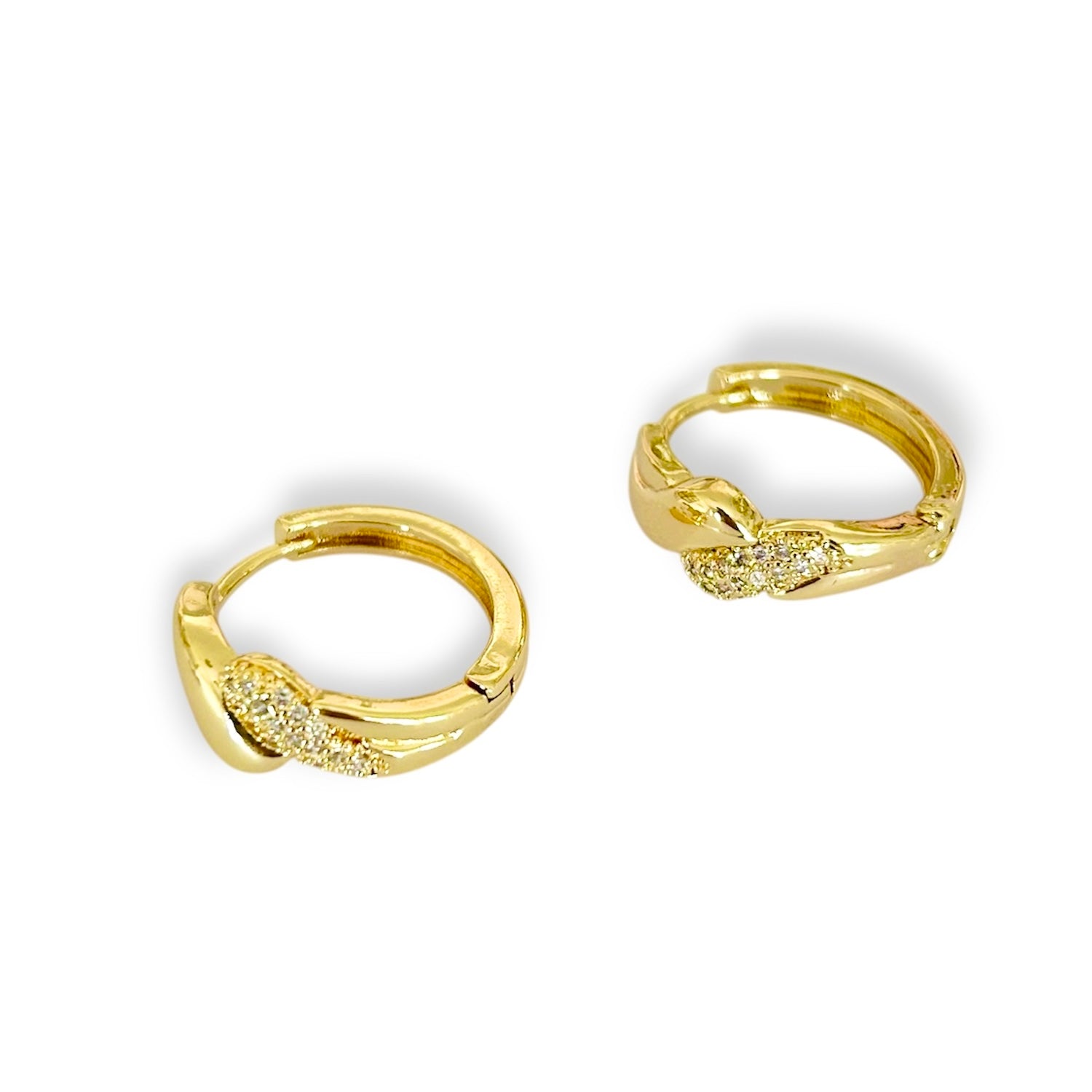 Hoops lazo con zirconia