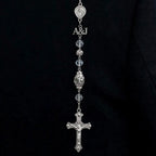 Rosario marquese plata personalizado