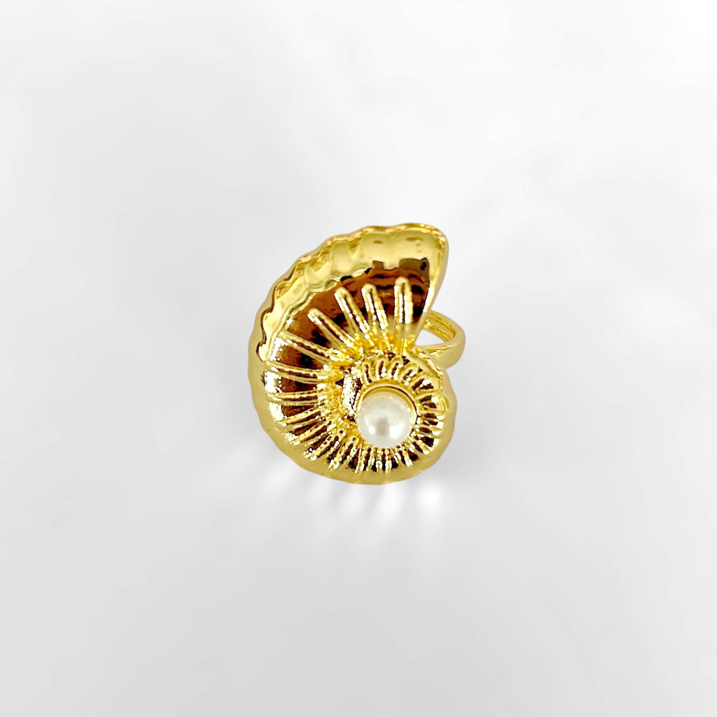 Anillo Caracola Perla