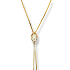 Collar corbatín perla planchado