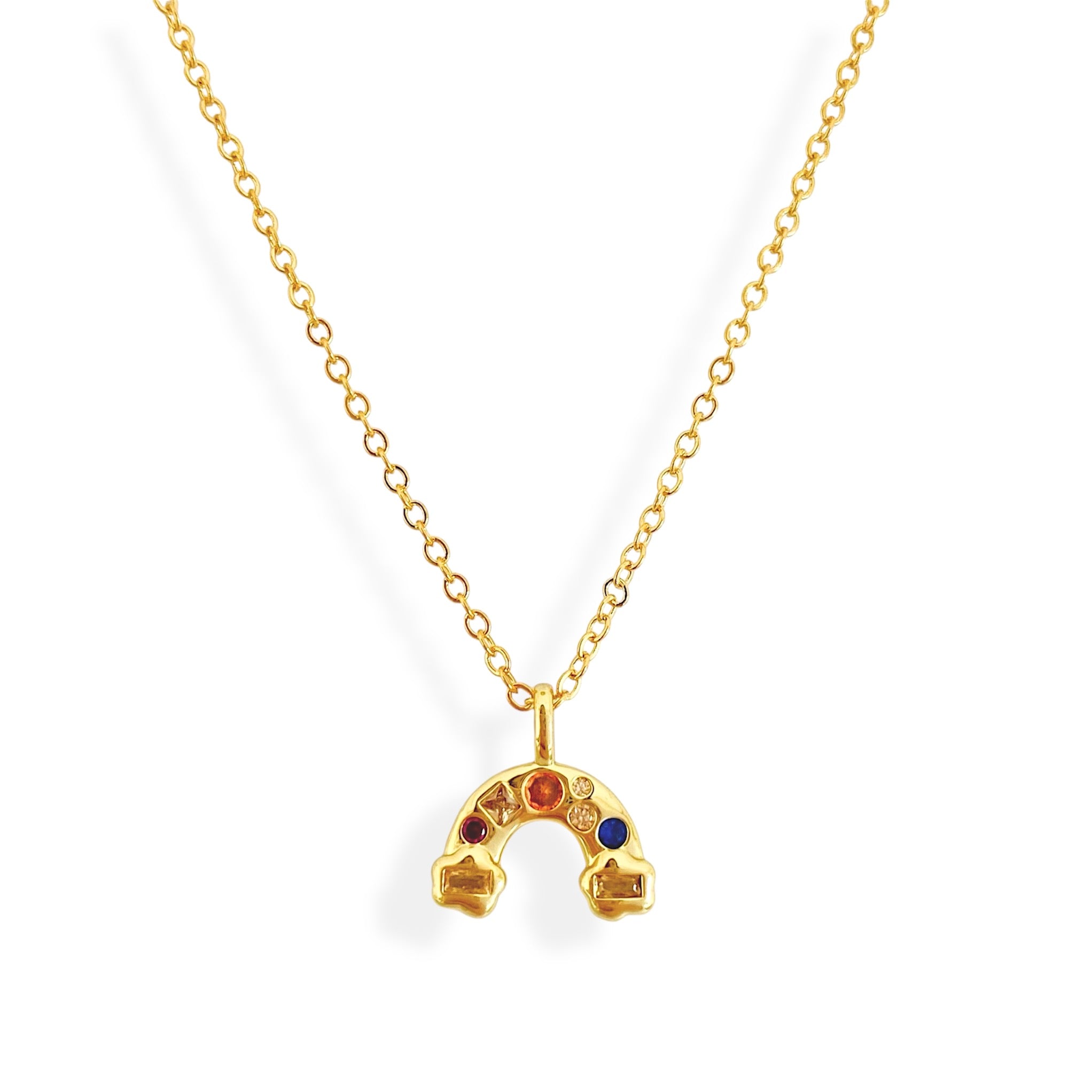 Cadena arcoíris colores