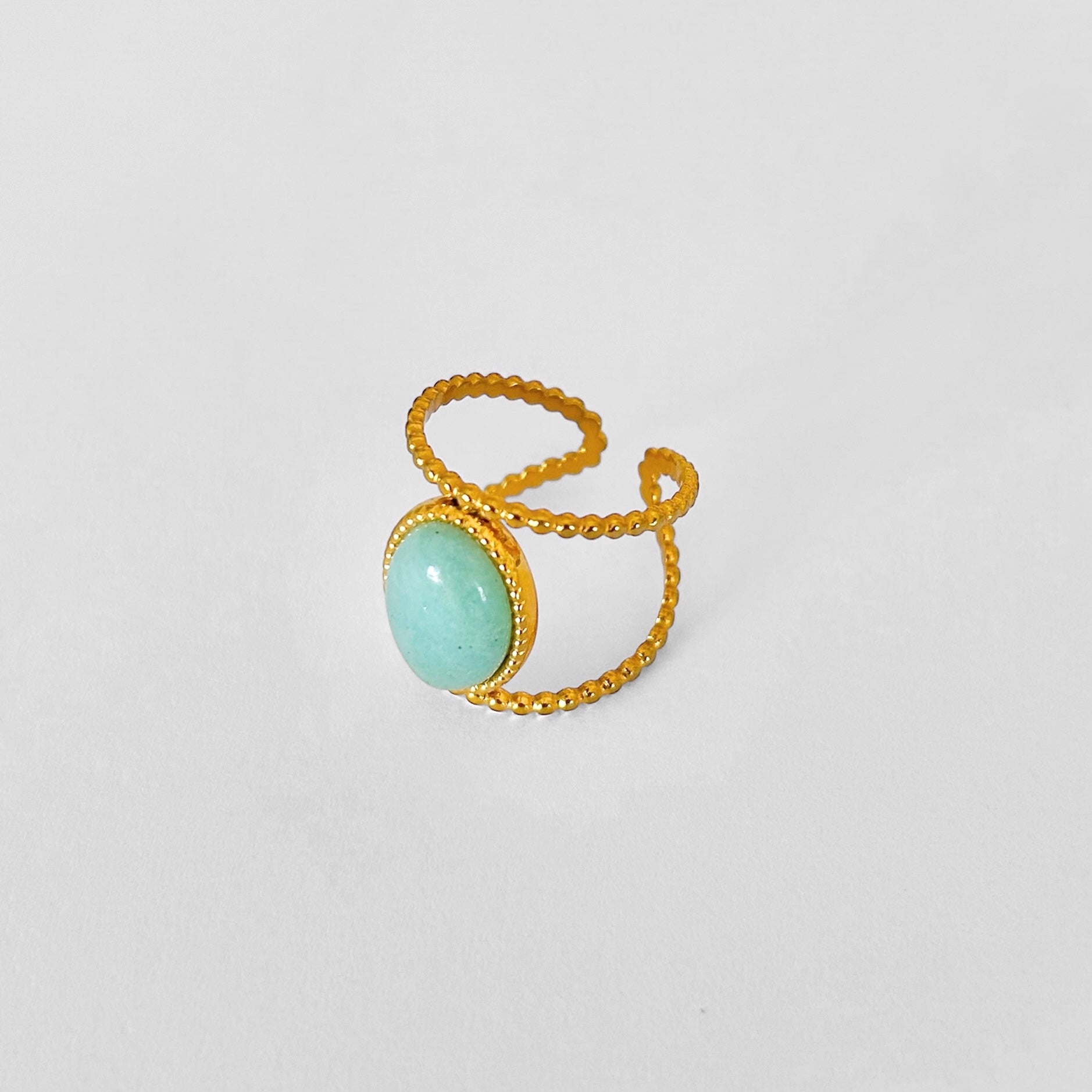 Anillo piedra turquesa