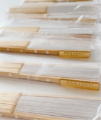 Abanicos boda personalizados (paquete)