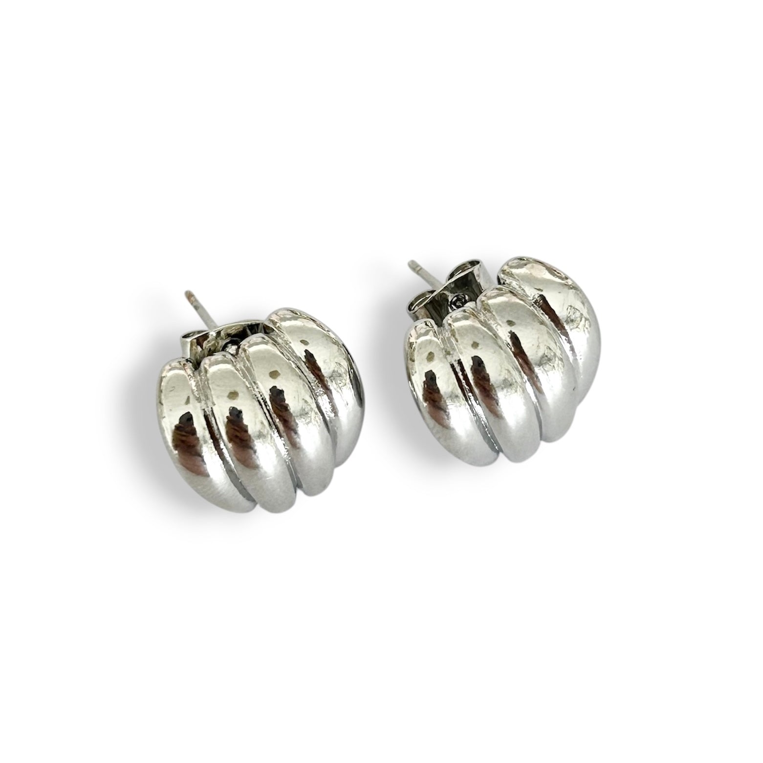 Aretes racimo plata