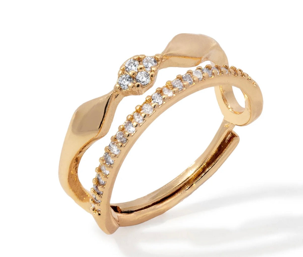Anillo doble clarissa