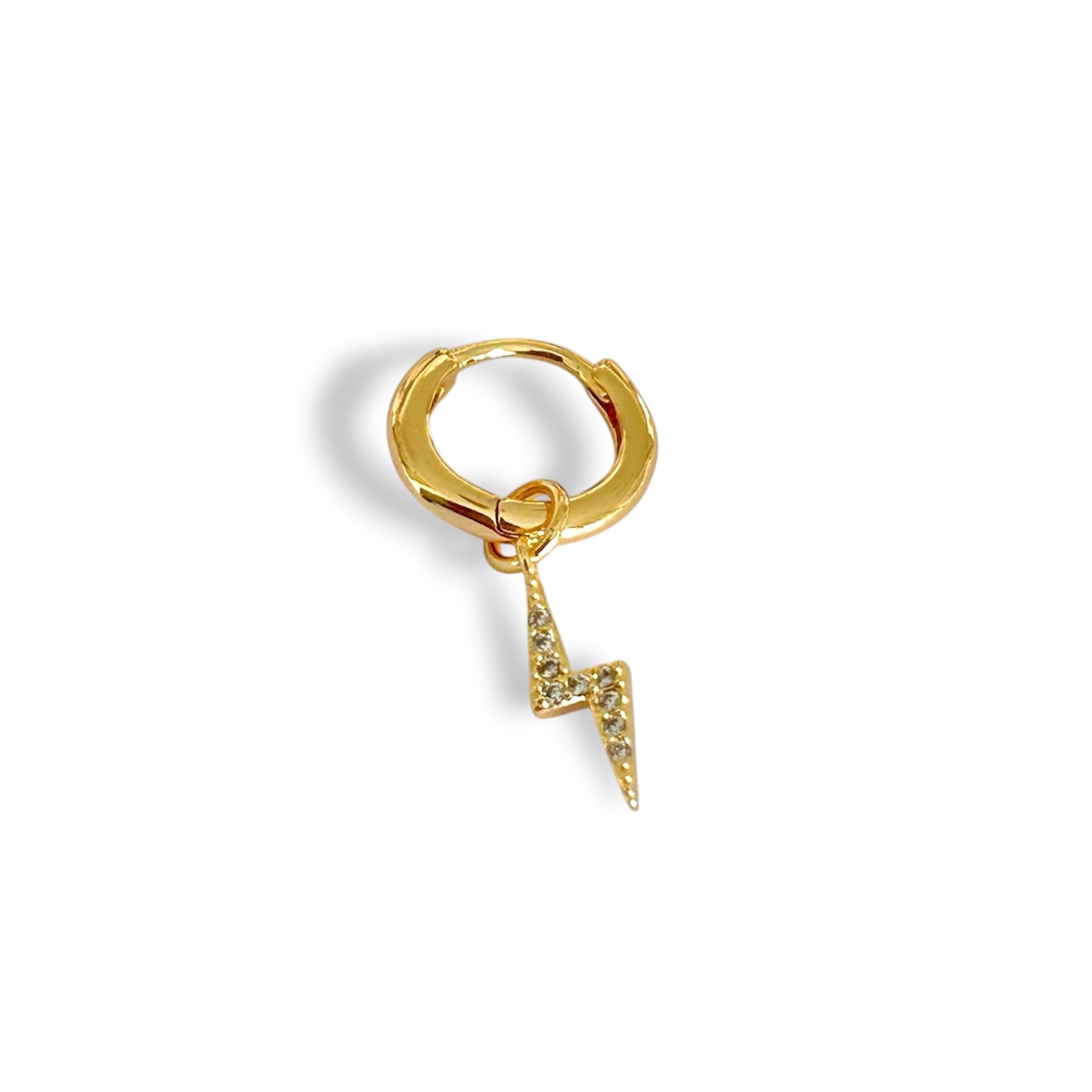 Piercing arracada rayo zirc