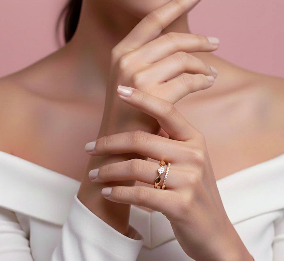 Anillo doble clarissa