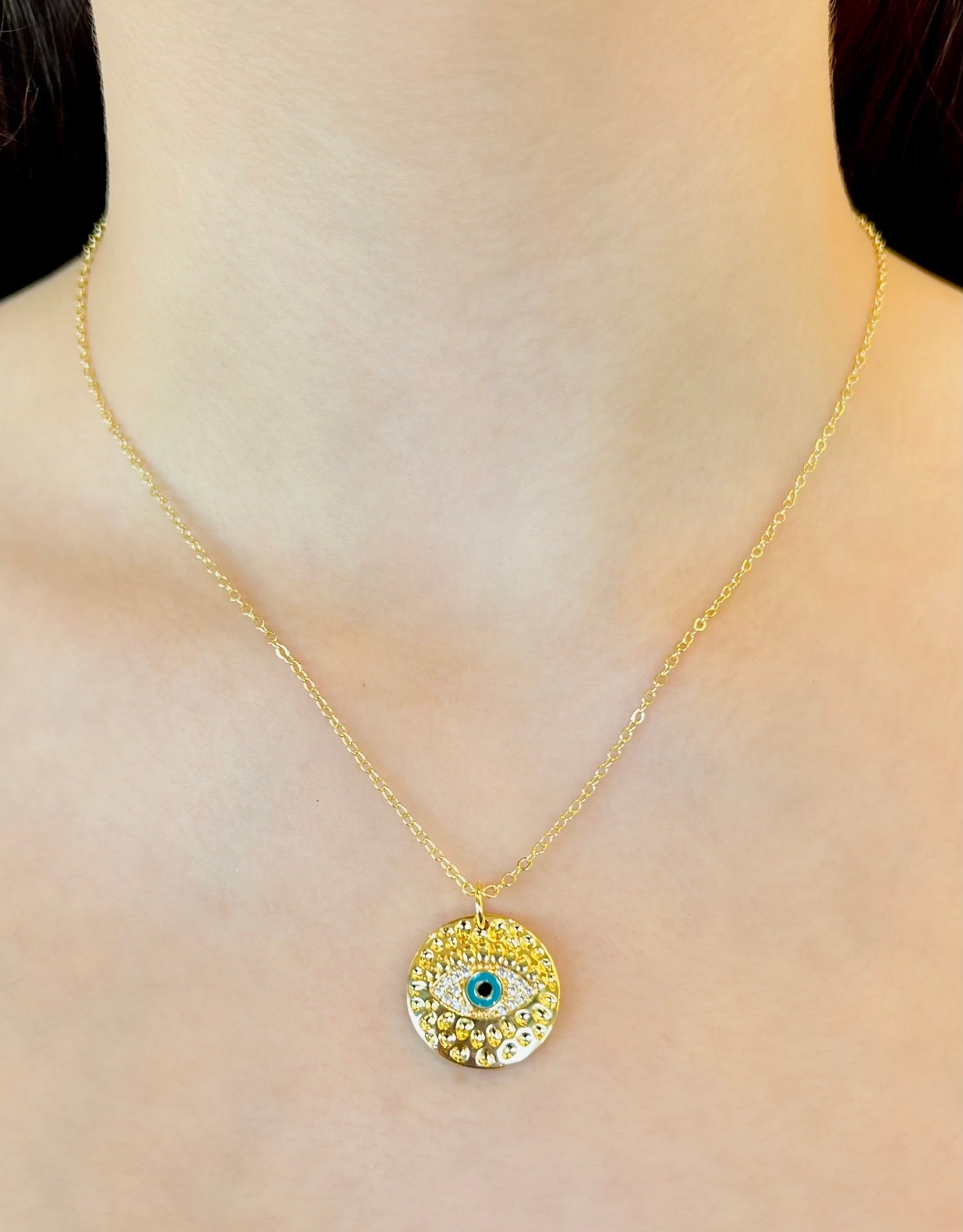 Cadena ojo círculo zirc