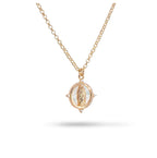 Cadena virgen circular madre perla