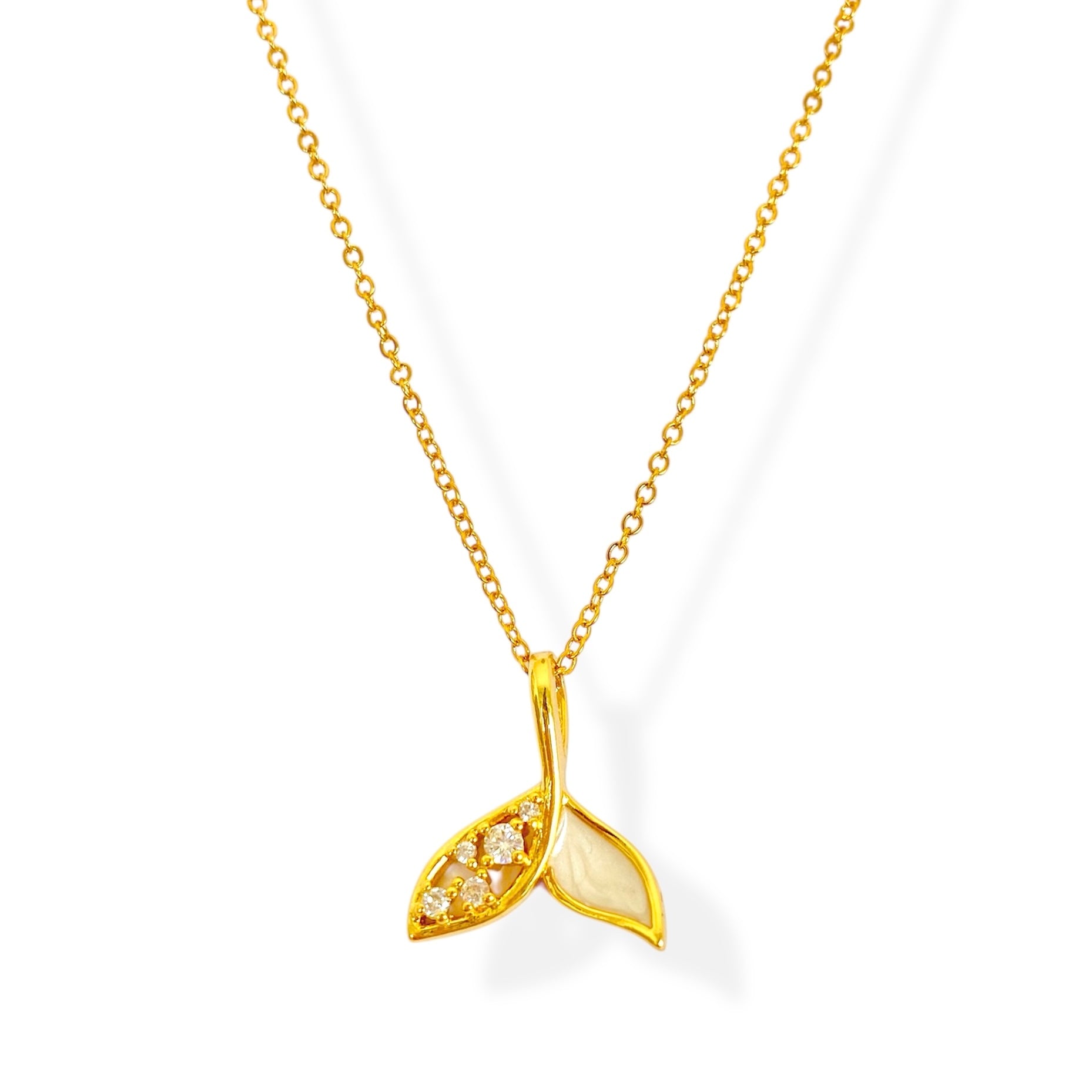 Cadena cola de sirena zirc