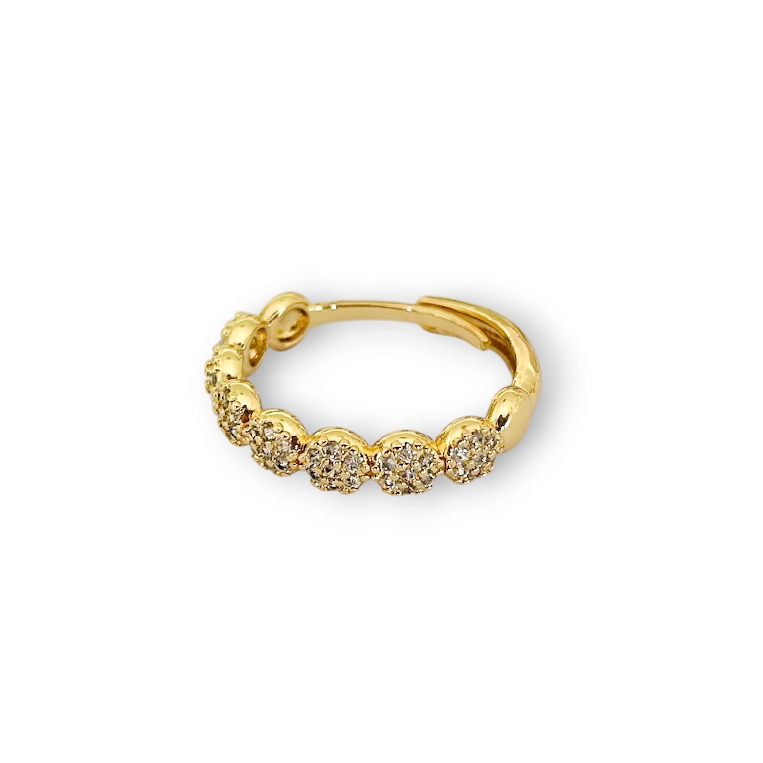 Anillo círculos micropave