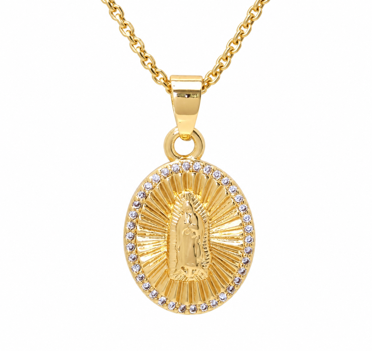 Collar virgen premium zirc