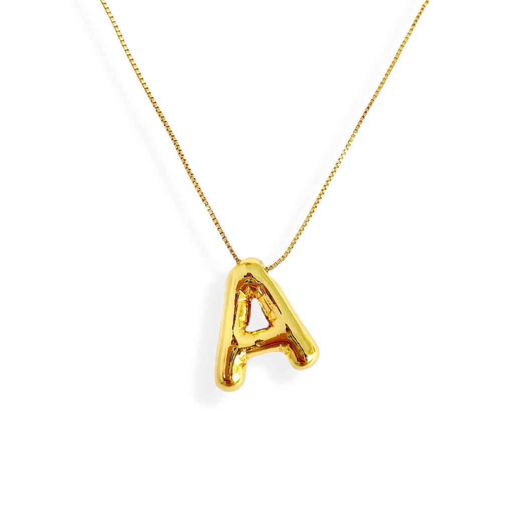 Initial balloon necklace