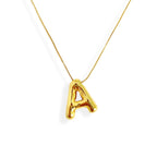 Initial balloon necklace