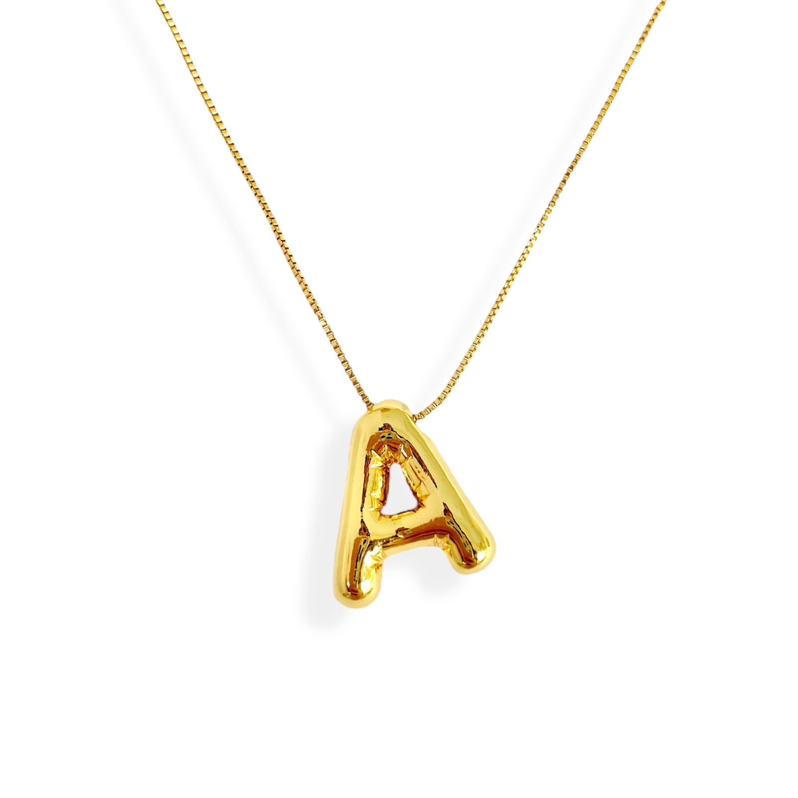 Initial balloon necklace
