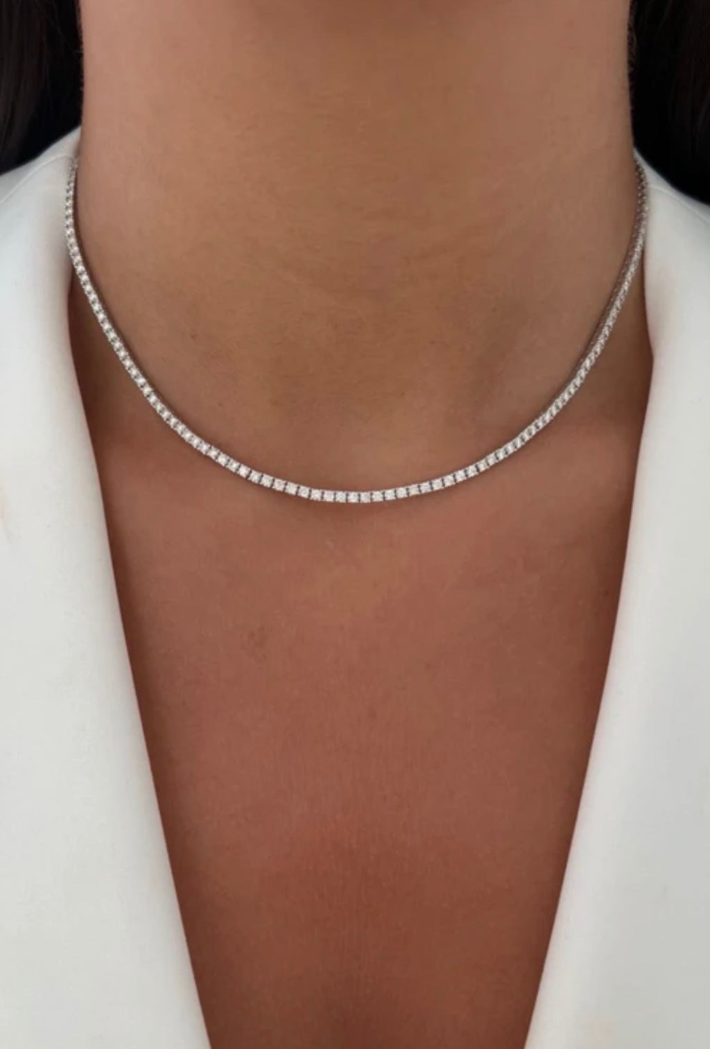 Riviera Tennis Necklace 238€