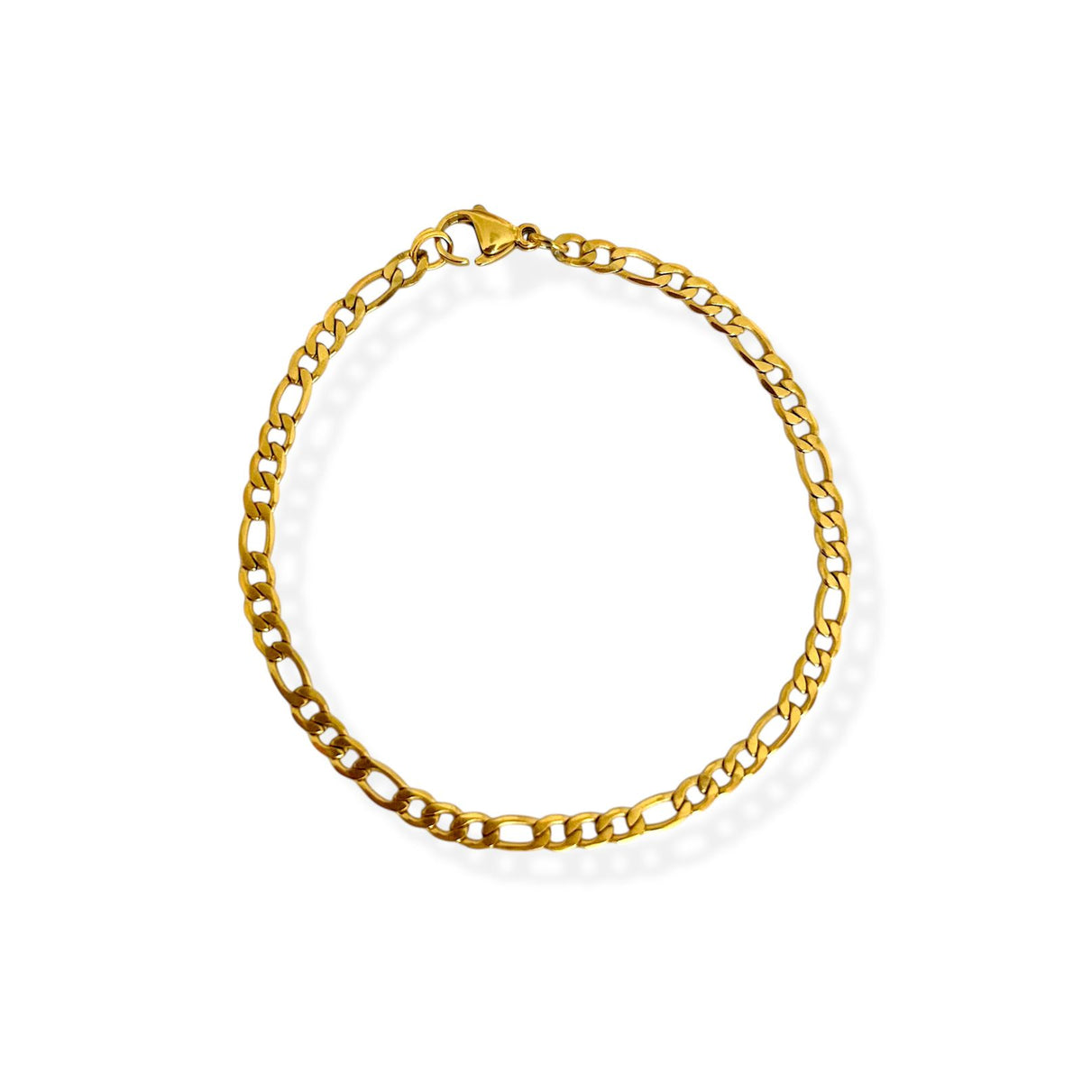 Pulsera cadena Cartier dorada