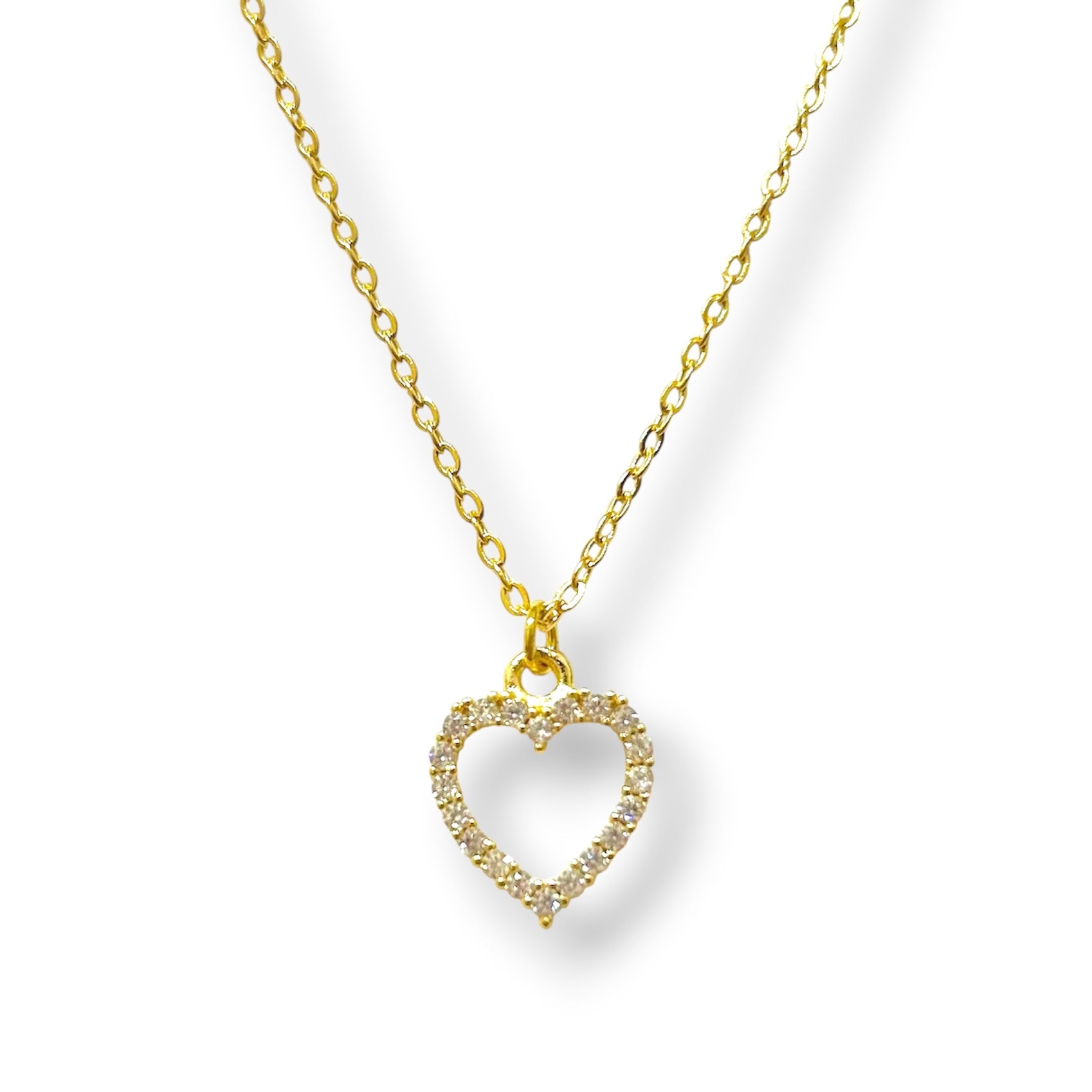 Cadena corazón zirc
