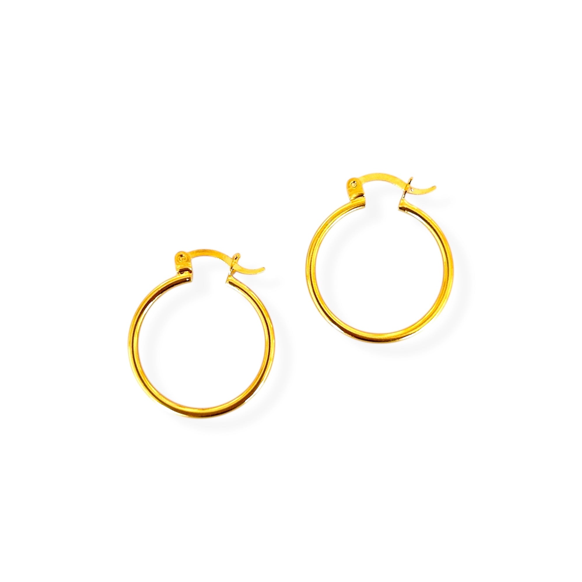 Arracadas lisas medianas