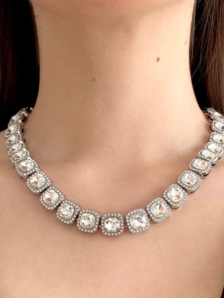 Sorella luxury silver necklace