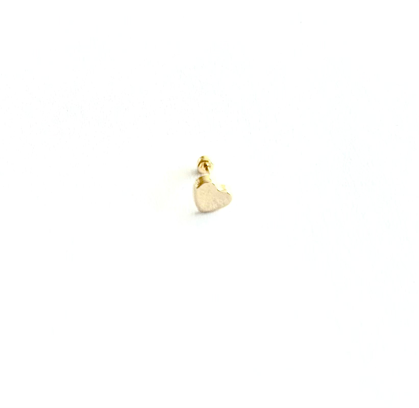 Piercing corazón oro 10k