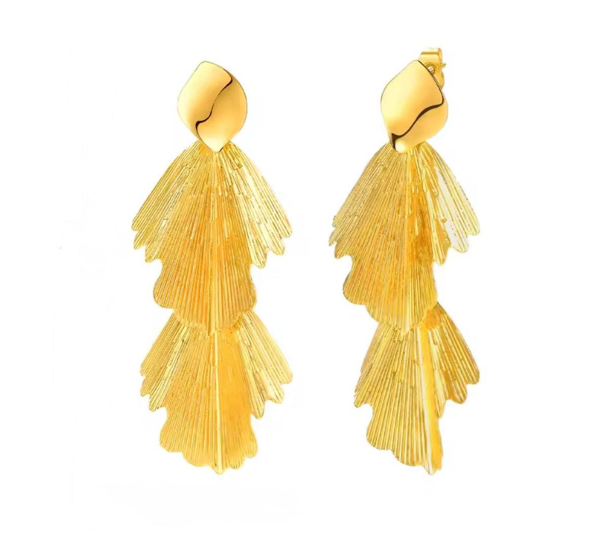 Aretes dorados Catania