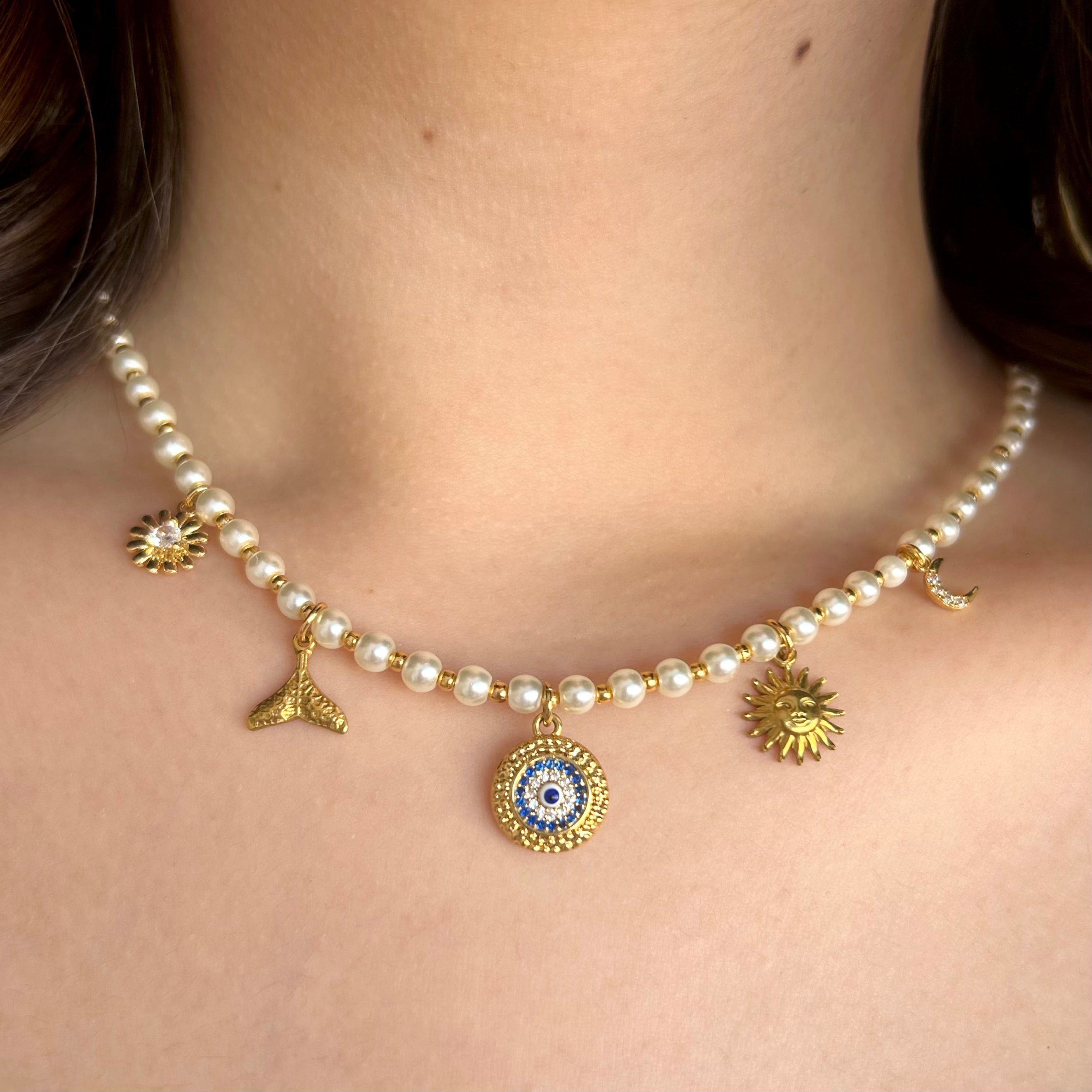 Camille Charm Necklace