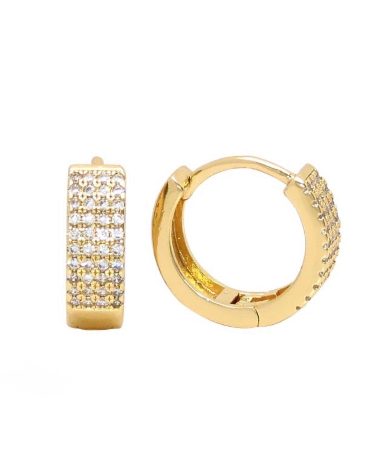 Huggies micropave doradas