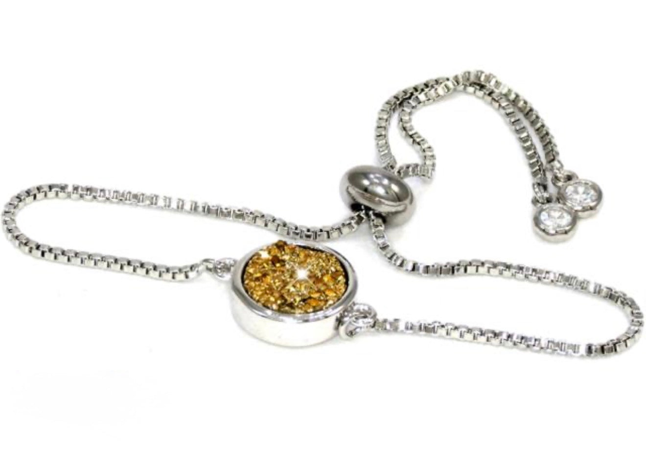 Pulsera druzzy café