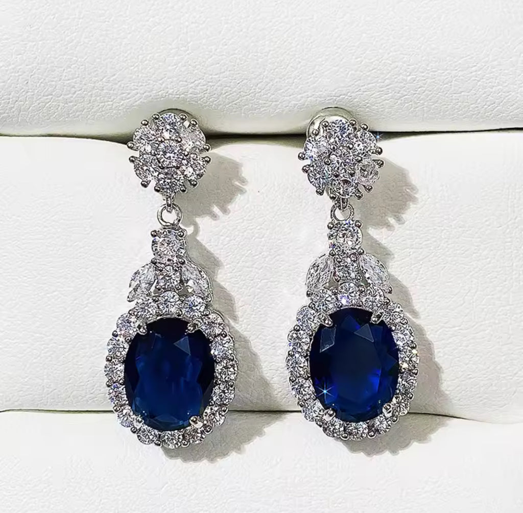 Sofia Blue Earrings