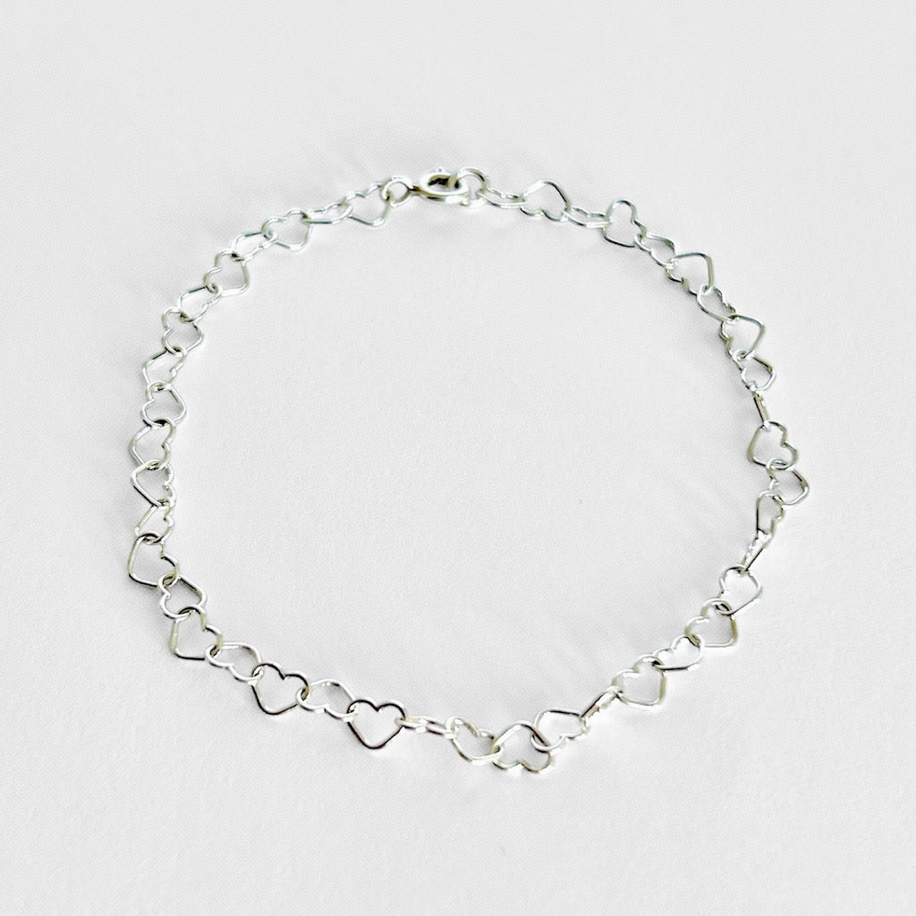 Heart Bracelet Silver