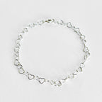 Heart Bracelet Silver