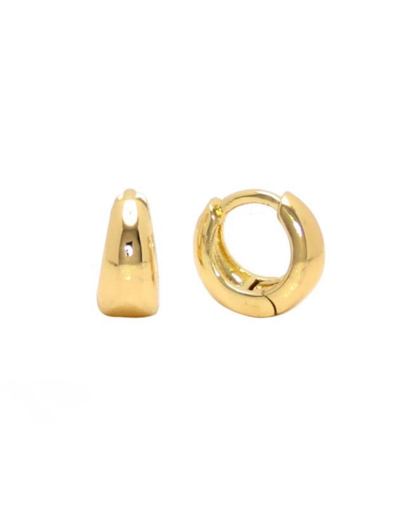 Huggies doradas minis lisas