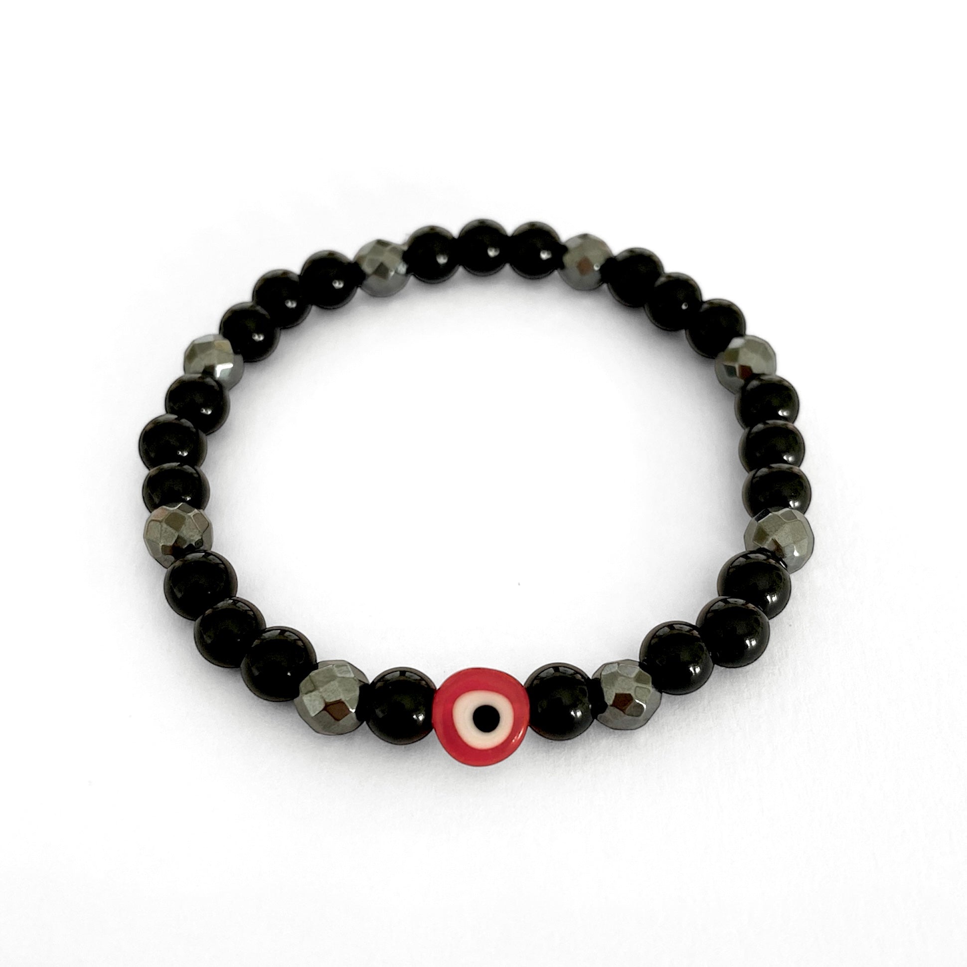 Pulsera negra red eye