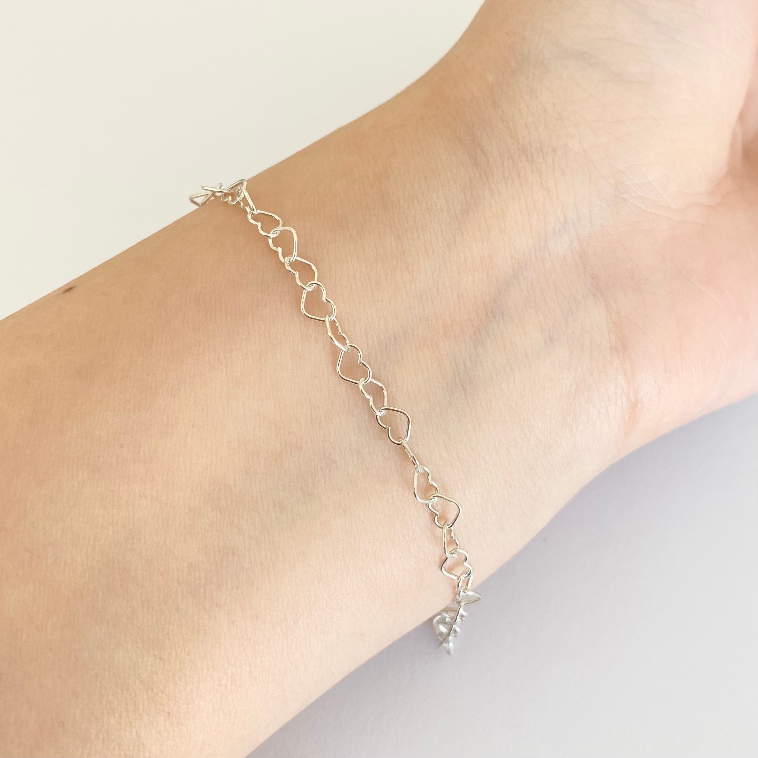 Heart Bracelet Silver