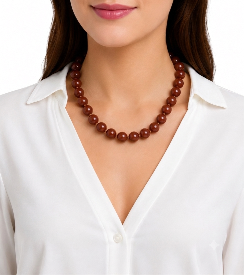 Collar Ginebra café