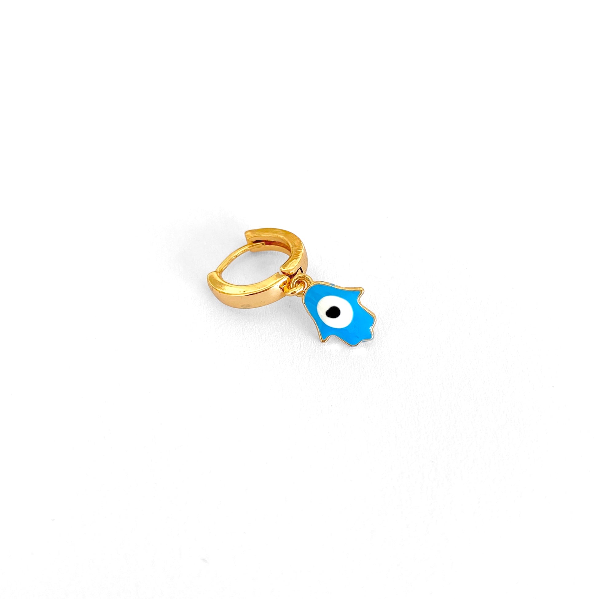 Piercing Hamsa Blue