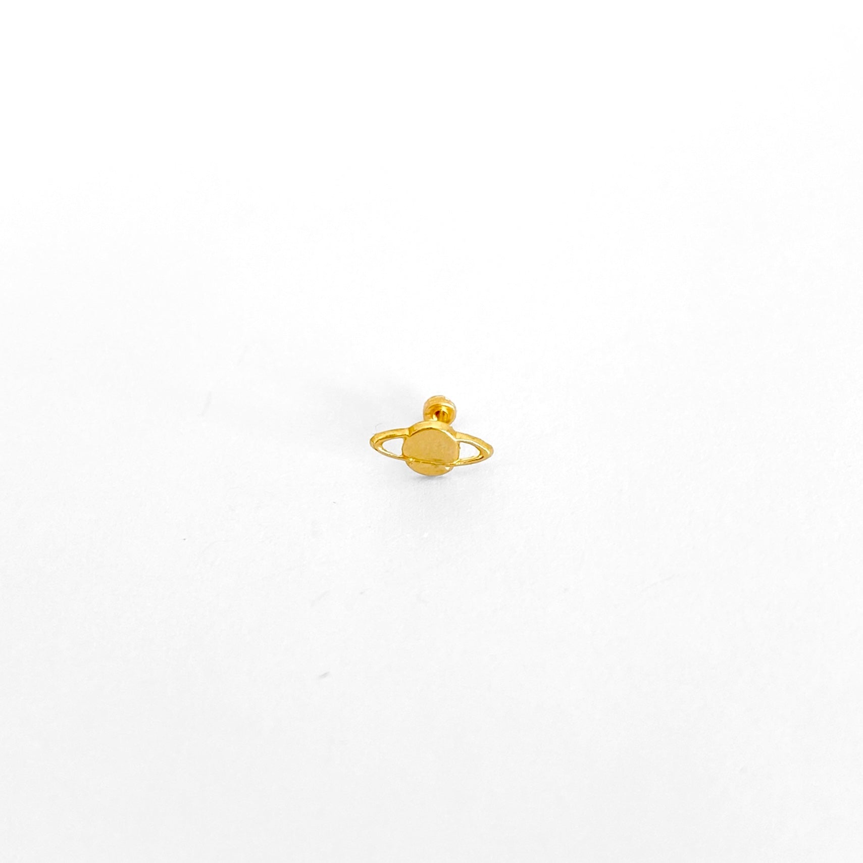 Piercing planeta oro 10k