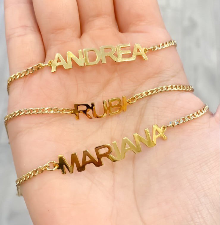 Pulsera nombre personalizado