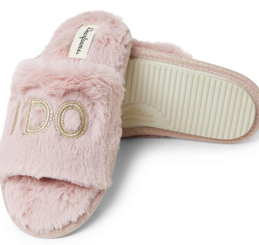 Pantuflas I do crew pink