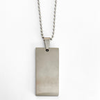 Cadena rectangular grande