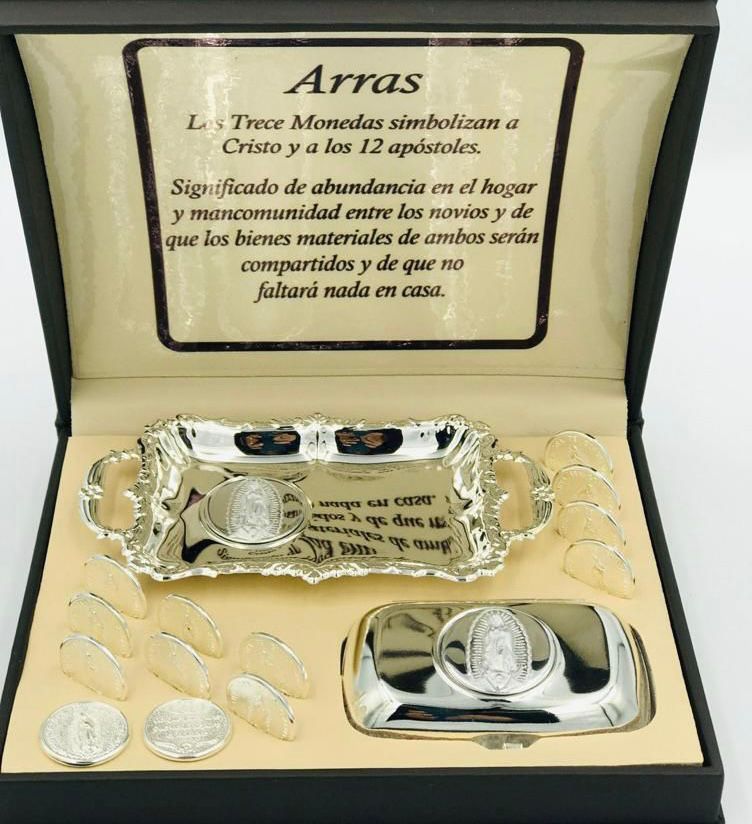 Arras Plata Virgen Estuche Fino