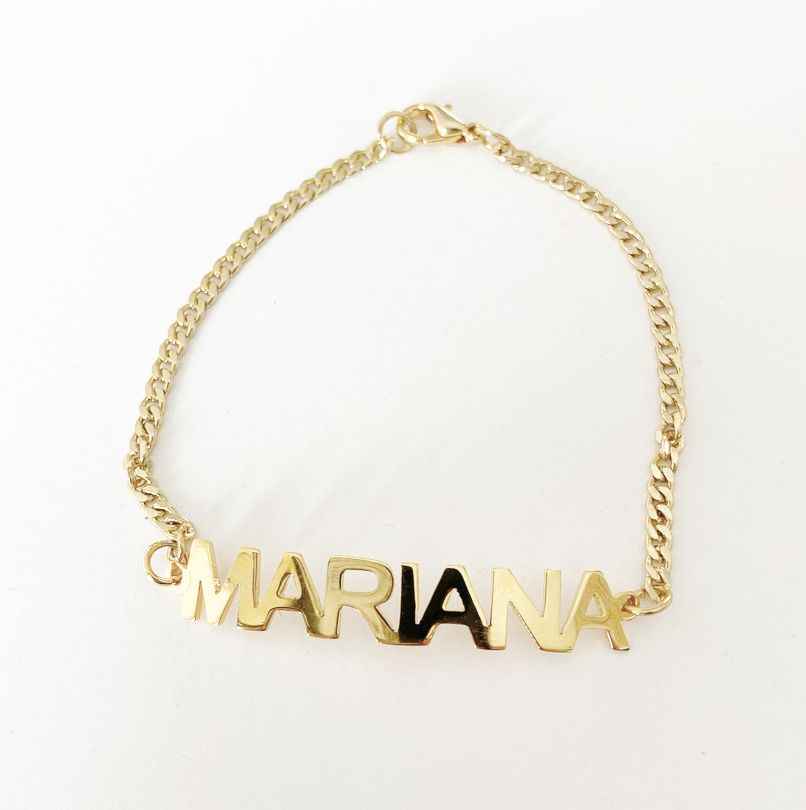 Pulsera nombre personalizado