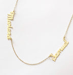 Cadena 2 nombres en cursiva